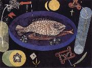 Paul Klee Around the Fish oil